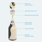 Asobu Trinkflasche Bestie Bottle Pinguin