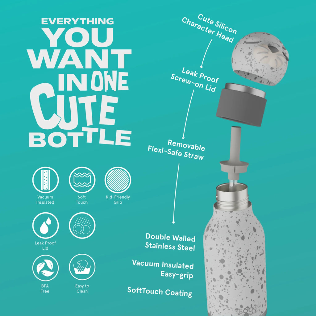 Asobu Trinkflasche Bestie Bottle Seehund