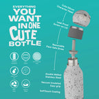 Asobu Trinkflasche Bestie Bottle Seehund