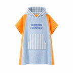 Chamaye Badeponcho Summer Forever blau