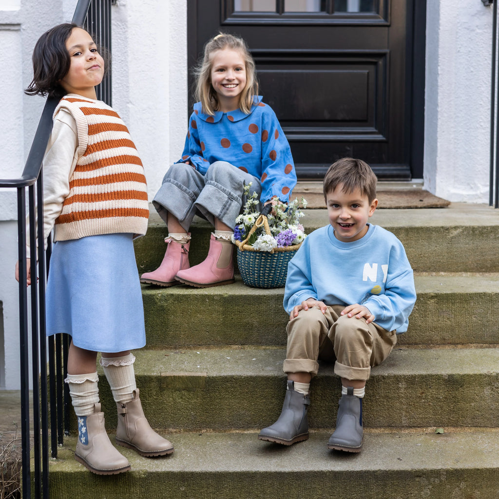 Lotta&Emil Chelsea Boot hellblau