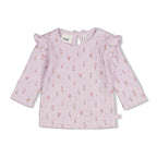Feetje Flower Ranch Shirt lilac