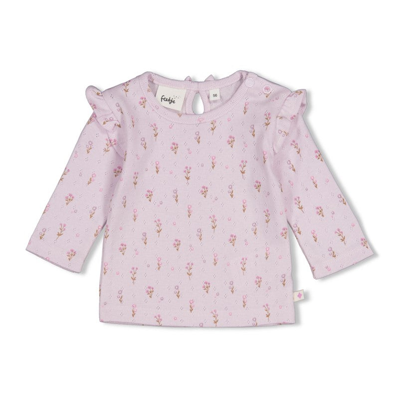Feetje Flower Ranch Shirt lilac
