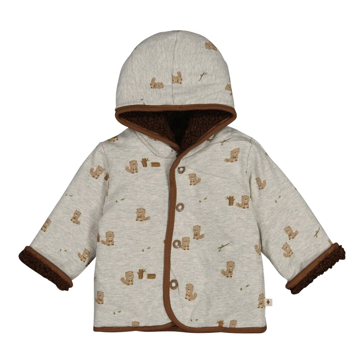 Feetje Wendejacke Teddy Biber
