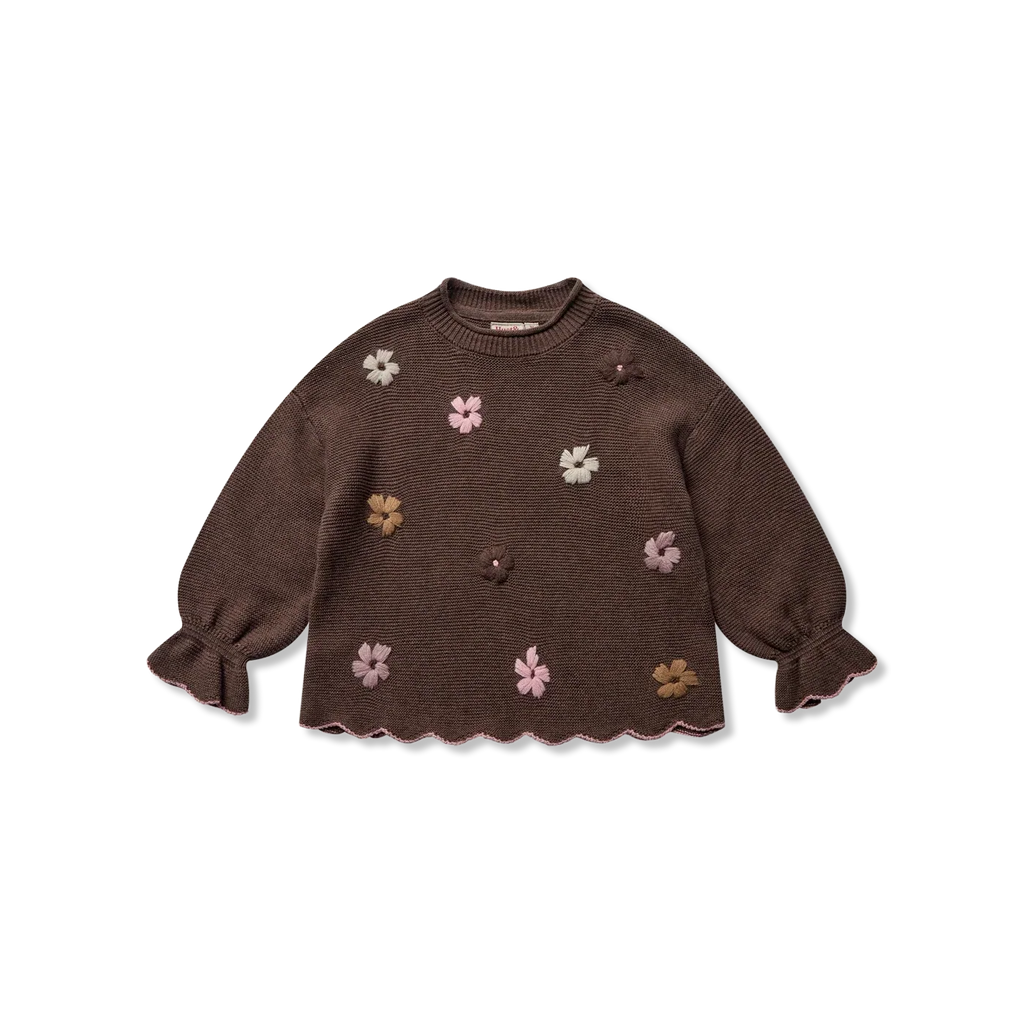 Hust&Claire Strickpullover Flowerboom