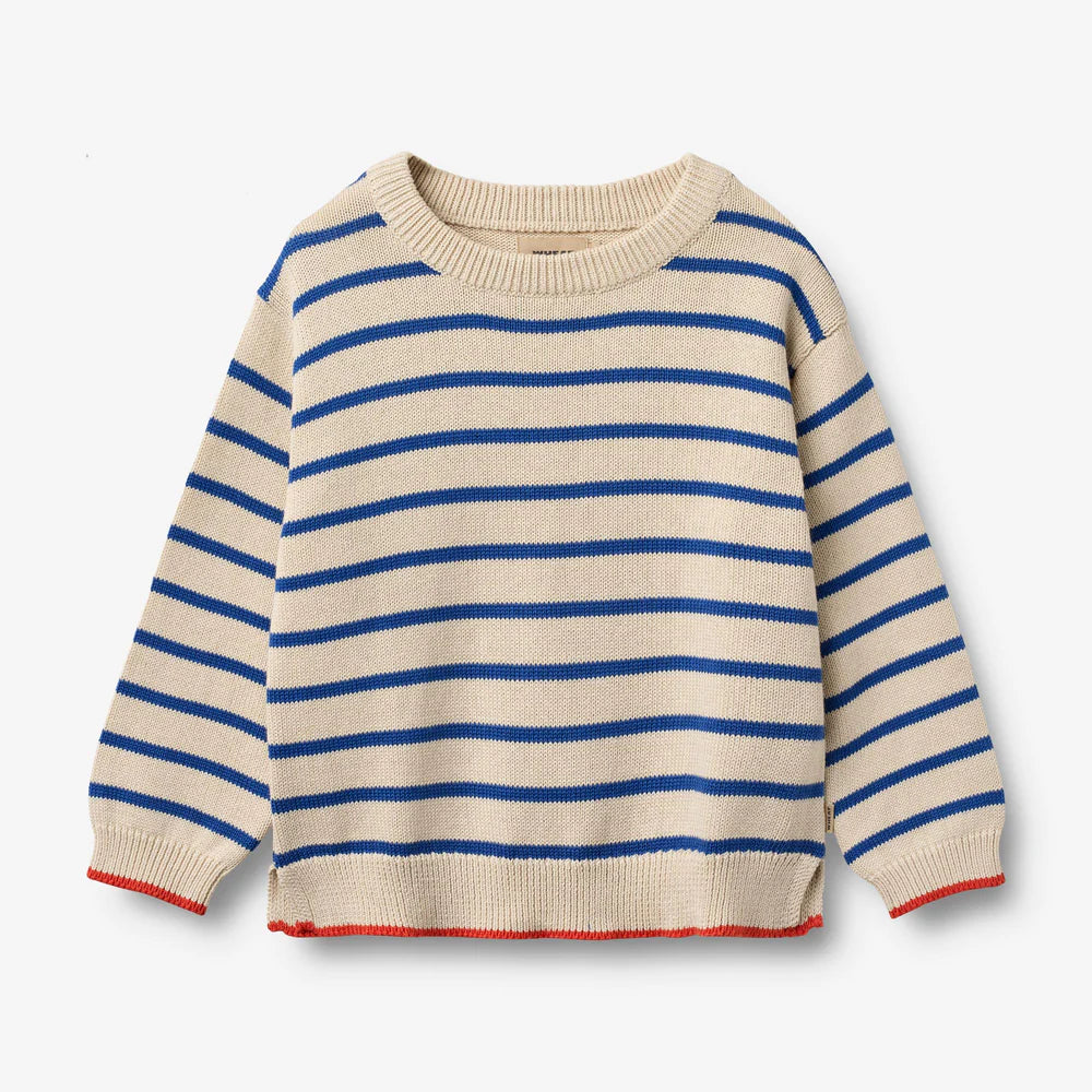 Wheat Pullover gestreift