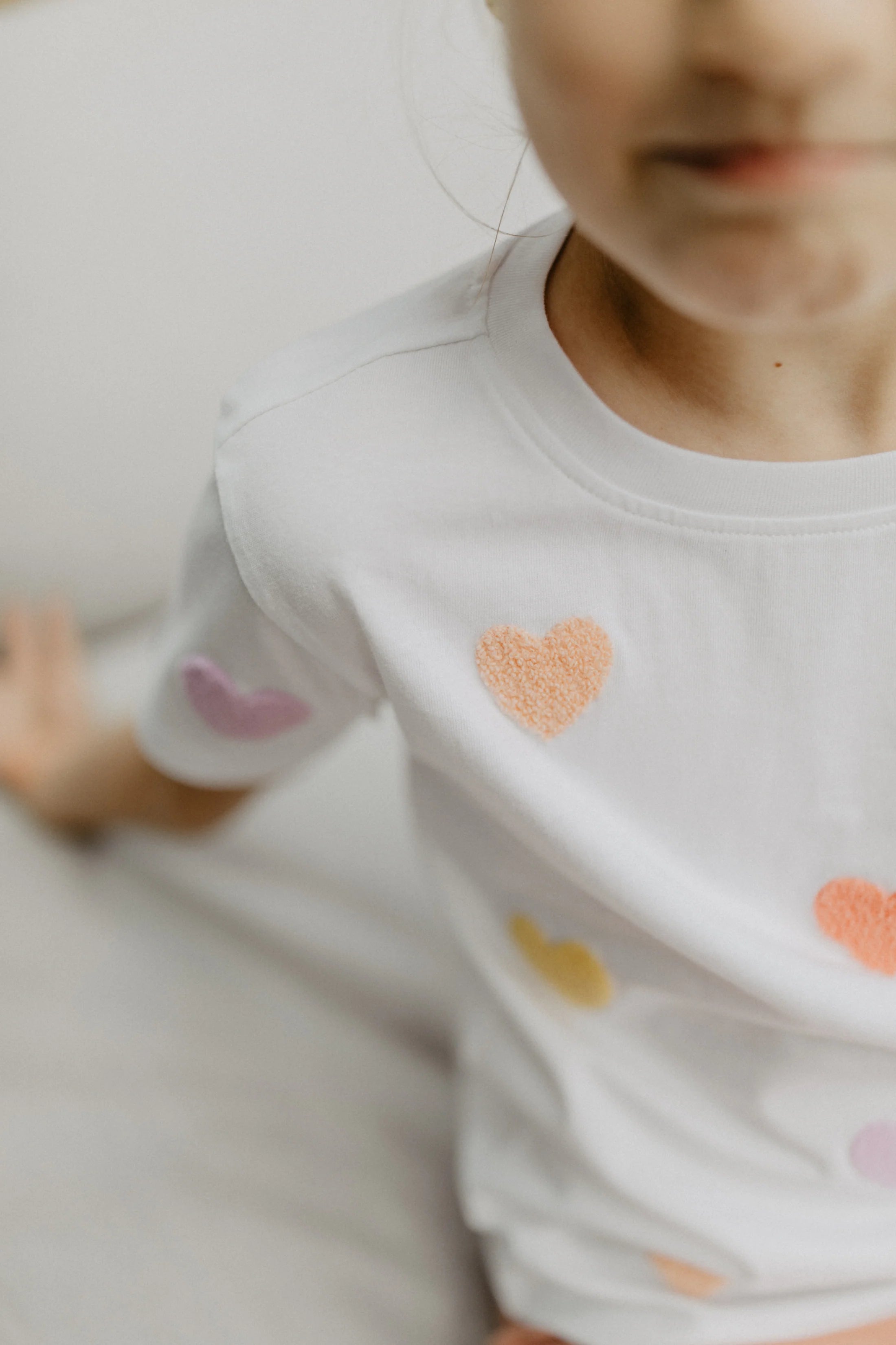leevje T-Shirt Terry Hearts