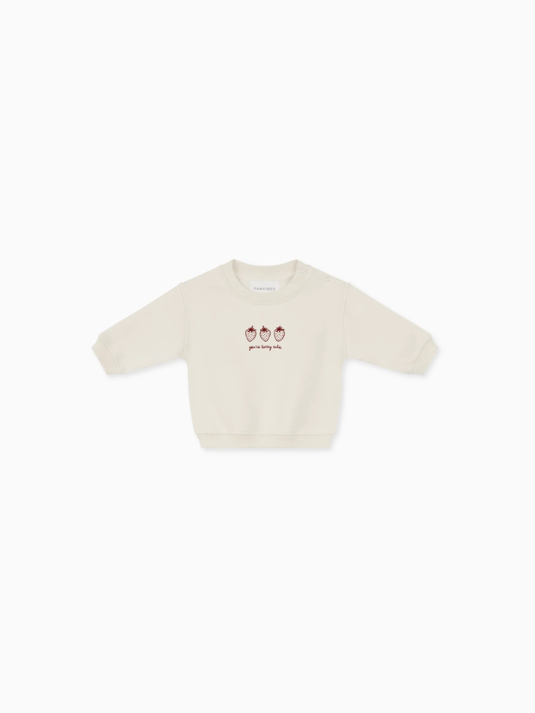 Famvibes Sweatshirt Baby - Milk