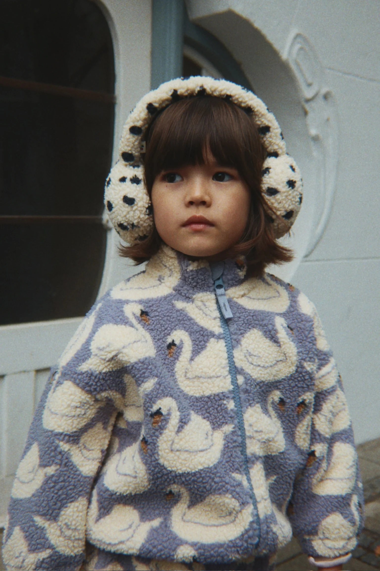 Konges Slojd Jody Teddy Jacke Schwan