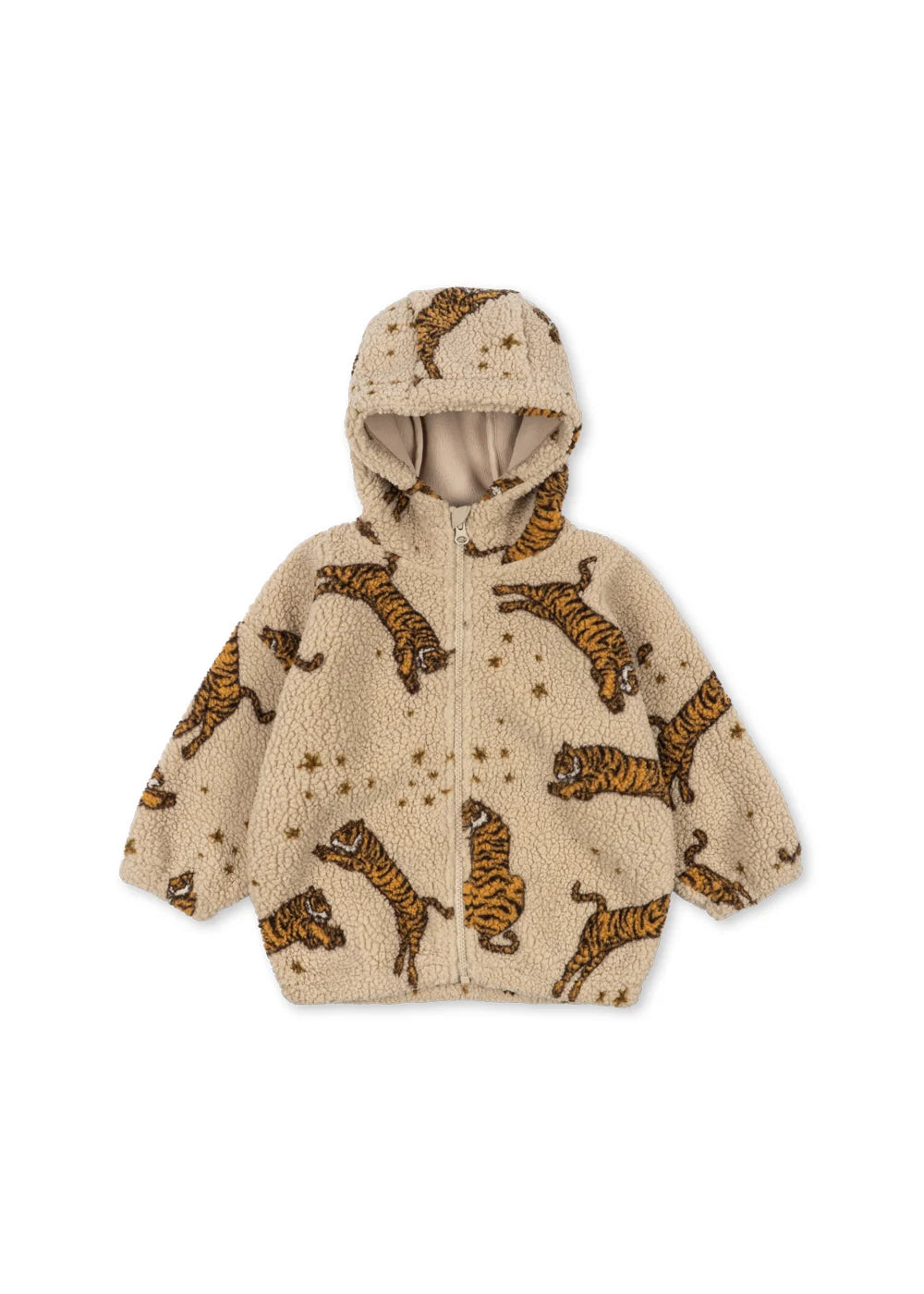 Konges Slojd Jody Teddy Hoodie Tiger