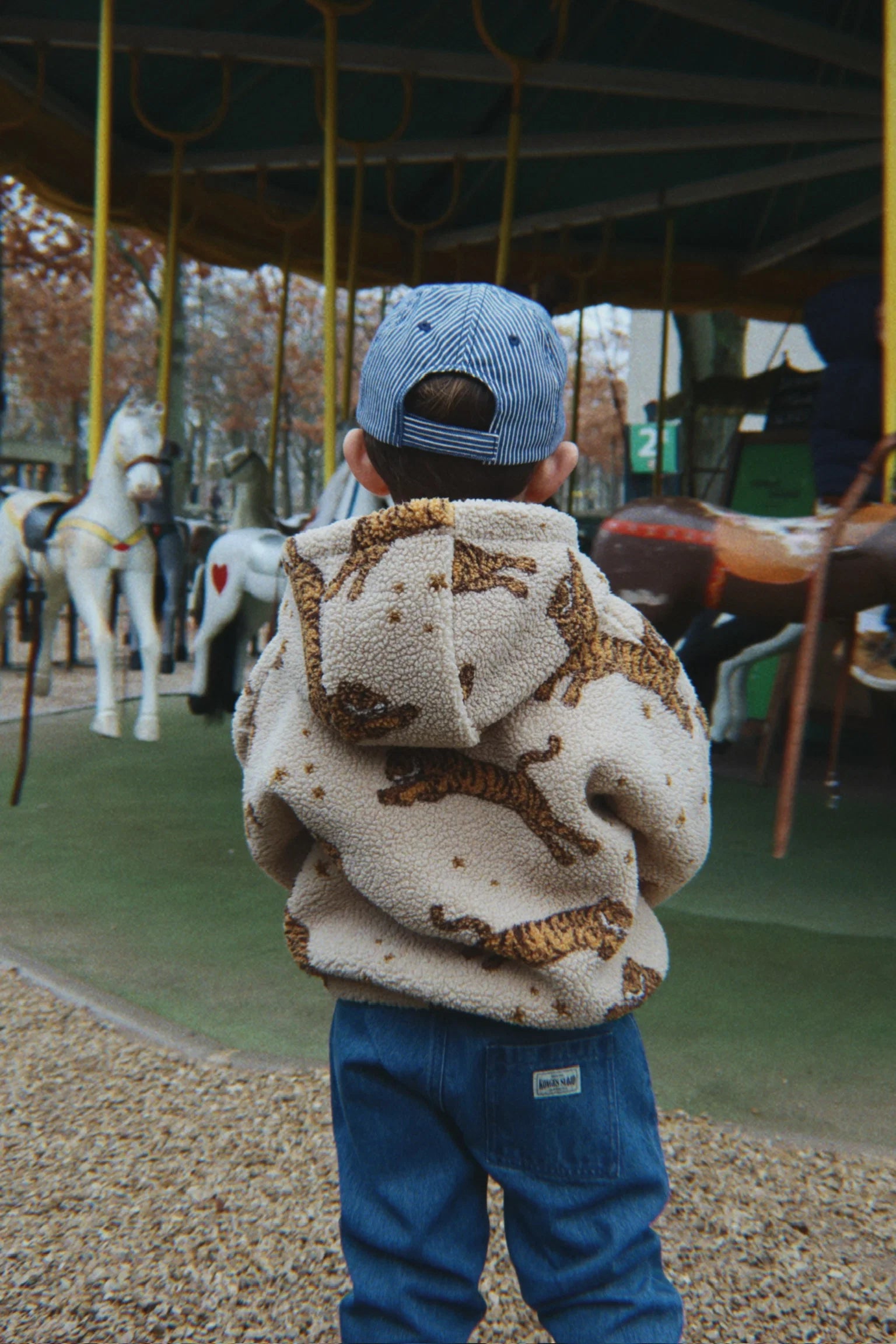 Konges Slojd Jody Teddy Hoodie Tiger