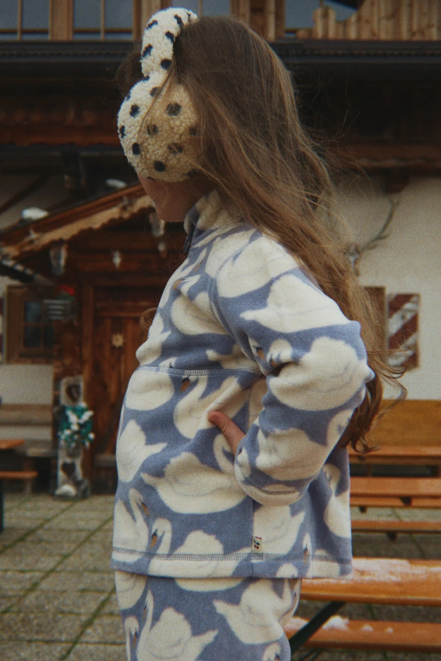 Konges Slojd Tavi Fleece Schwan