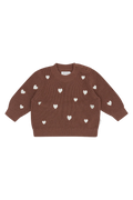 Leevje Strickpullover Hearts