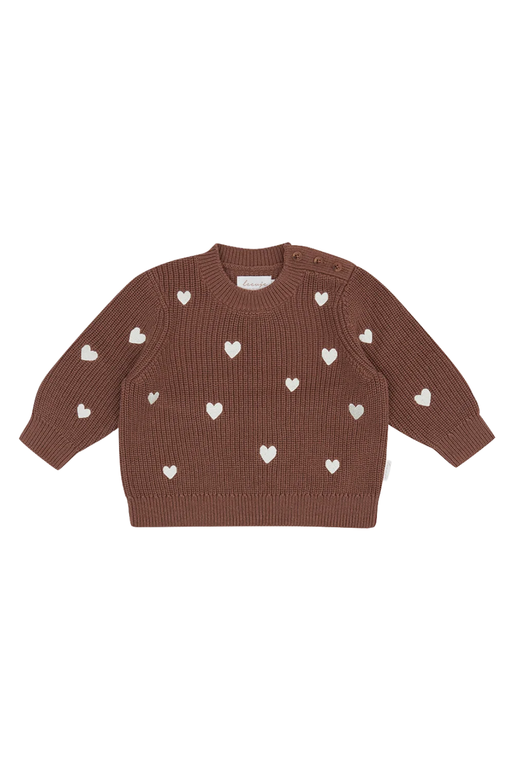 Leevje Strickpullover Hearts