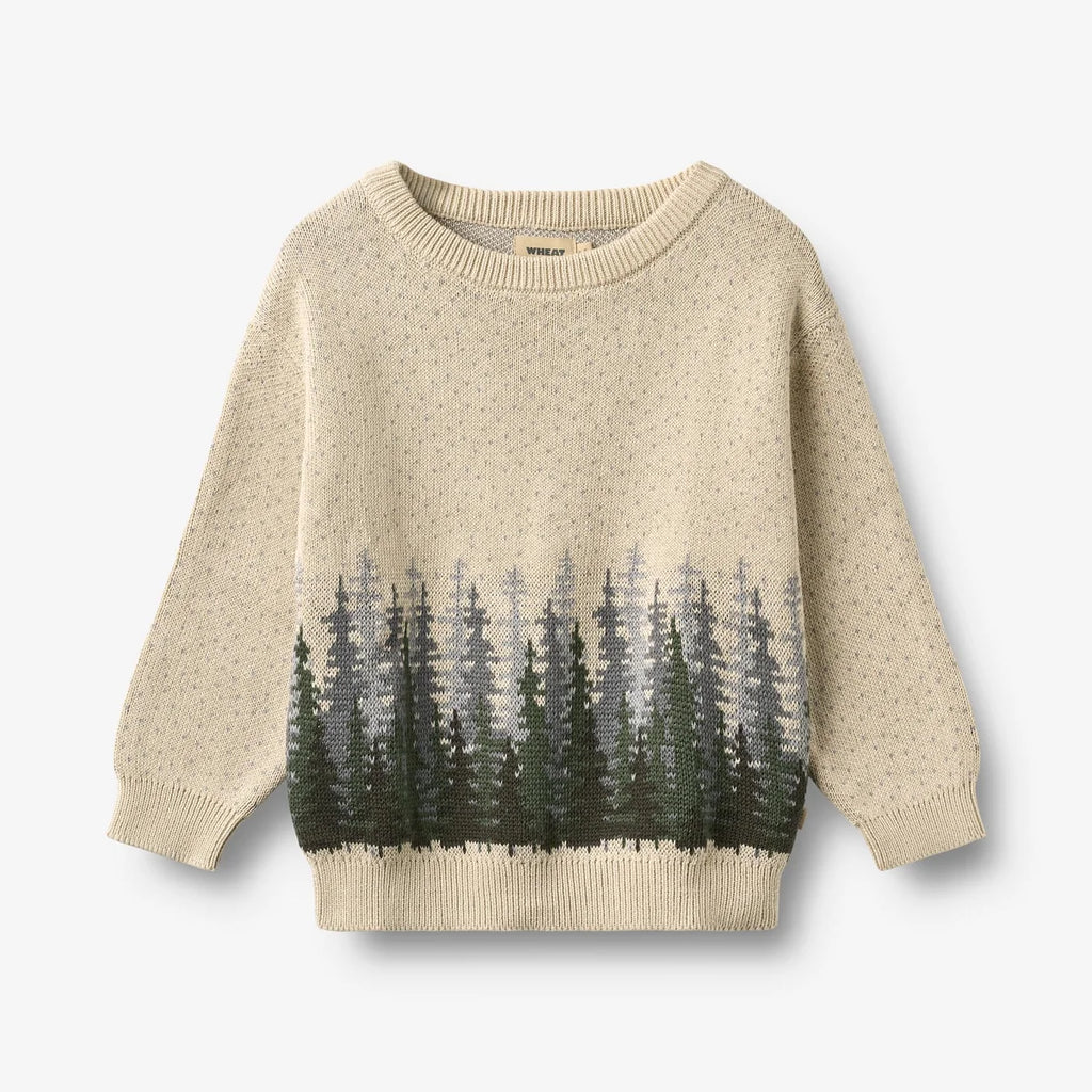WHEAT Jacquard-Pullover Finley