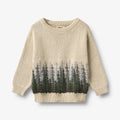 WHEAT Jacquard-Pullover Finley