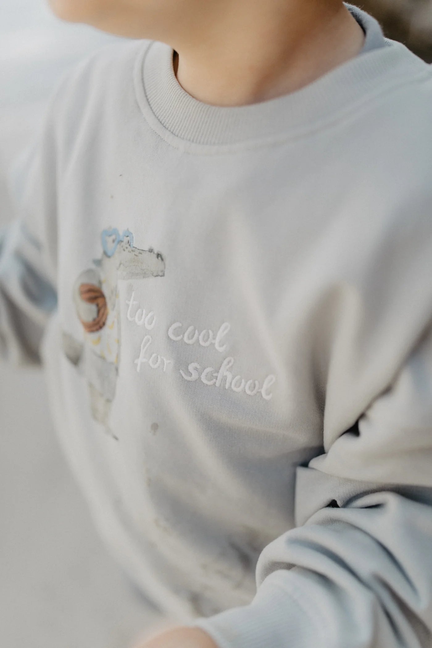 Leevje Schulkind Sweatshirt Too cool for school