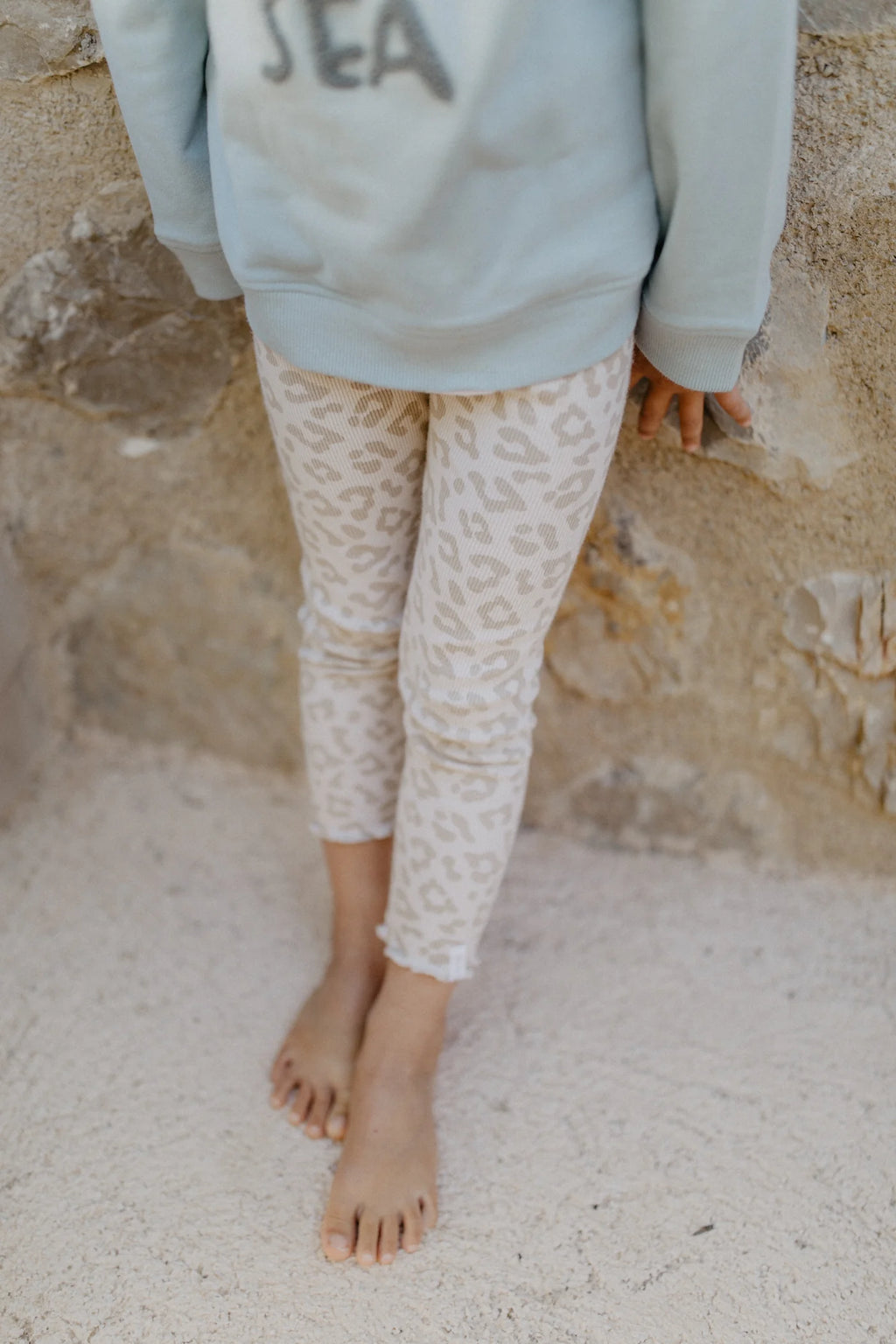 Leevje Leo Leggings mit Schleife