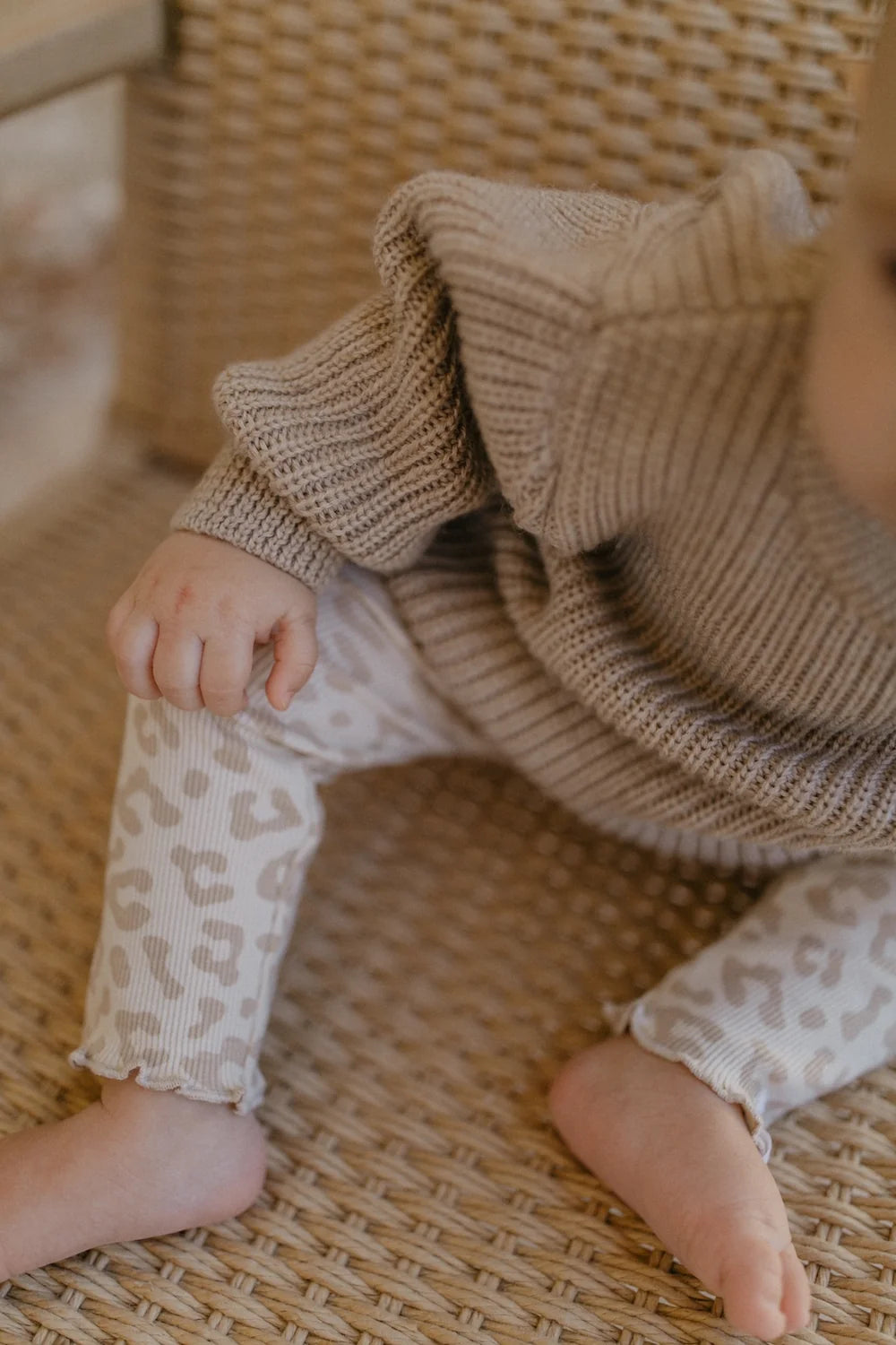 Leevje Leo Leggings mit Schleife