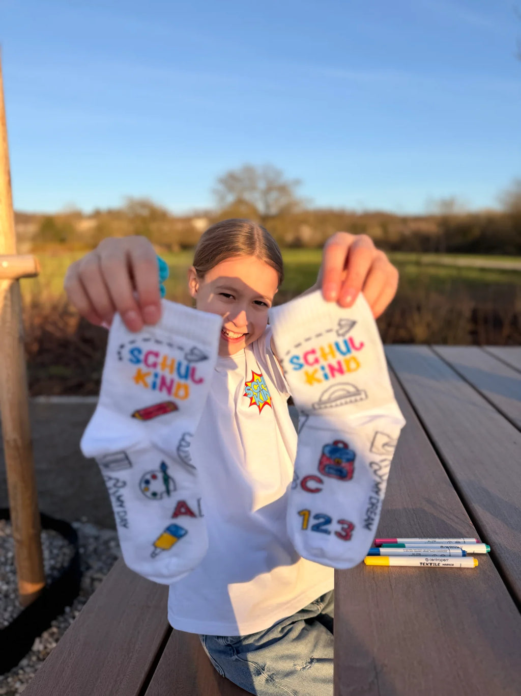 My Day My Dream Schulkind Socken