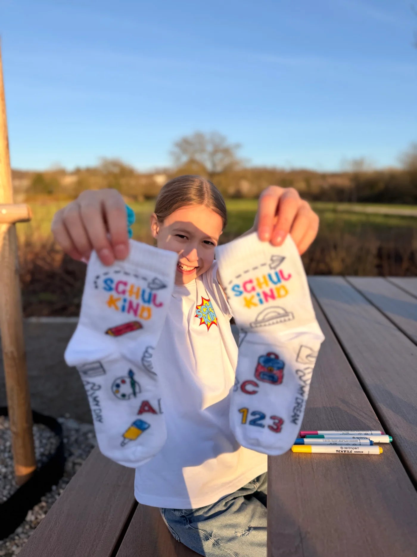 My Day My Dream Schulkind Socken