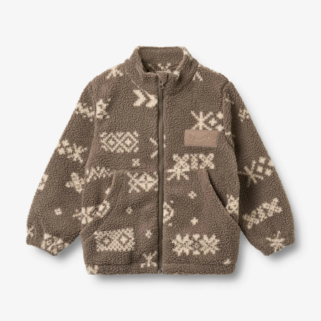 Wheat Fleece Jacke Helge