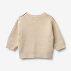 Wheat Jacquard Pullover Solveig